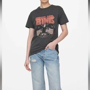 Anine Bing Vintage Eagle Tee